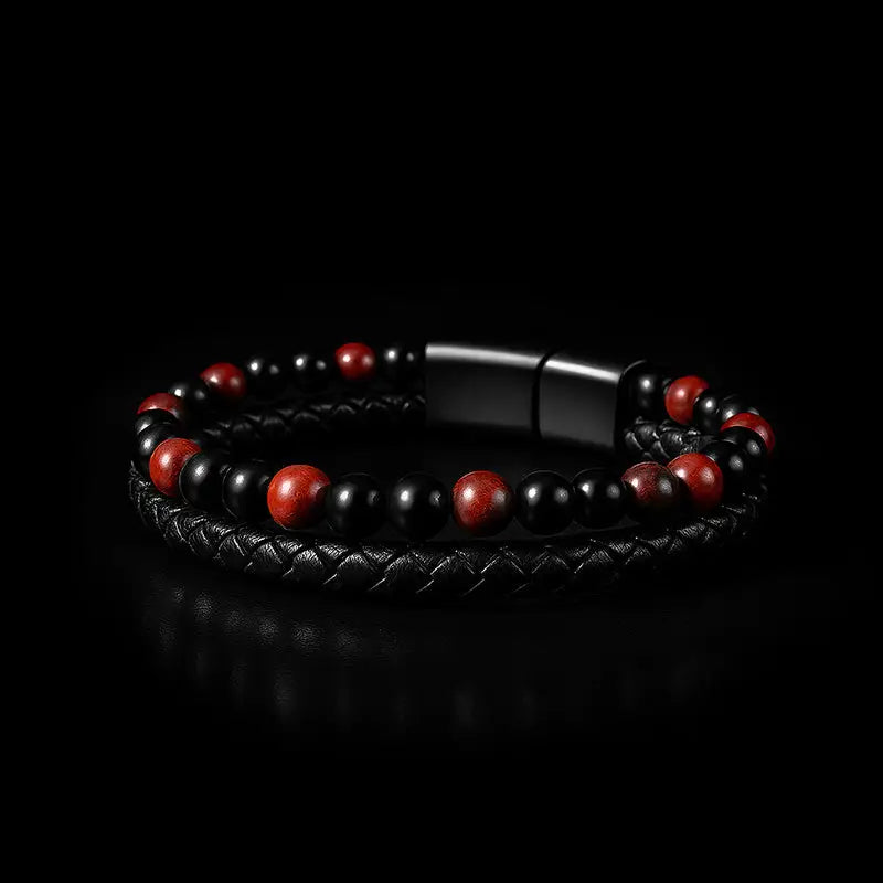 PASSION RED TIGER EYE - Armband