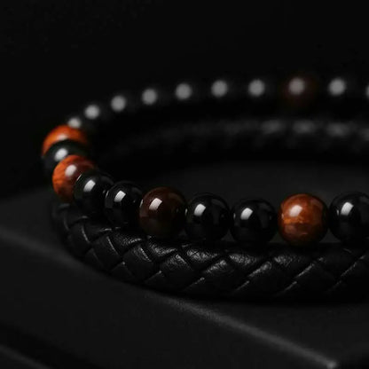 PASSION RED TIGER EYE - Armband