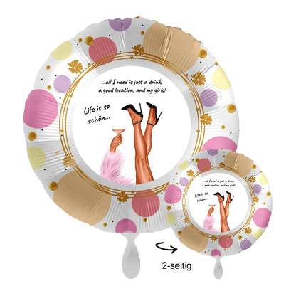 Personalisierbar: Party Legs • 43cm Luftballon