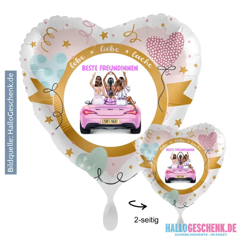Personalisierbar: Vegas Girls • 43cm Luftballon - Customizer