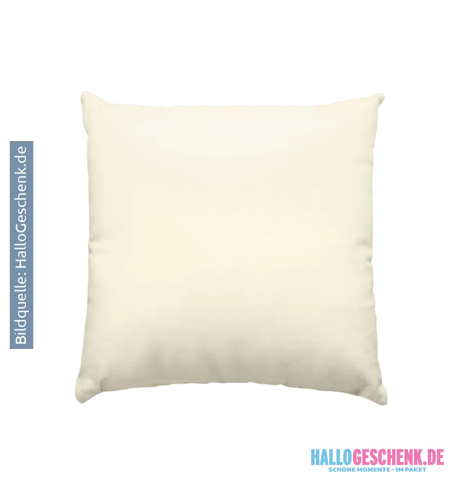 Personalisierbare Geschenksets - Kissen natur 40x40cm - Natur / 40x40cm - Home & Living