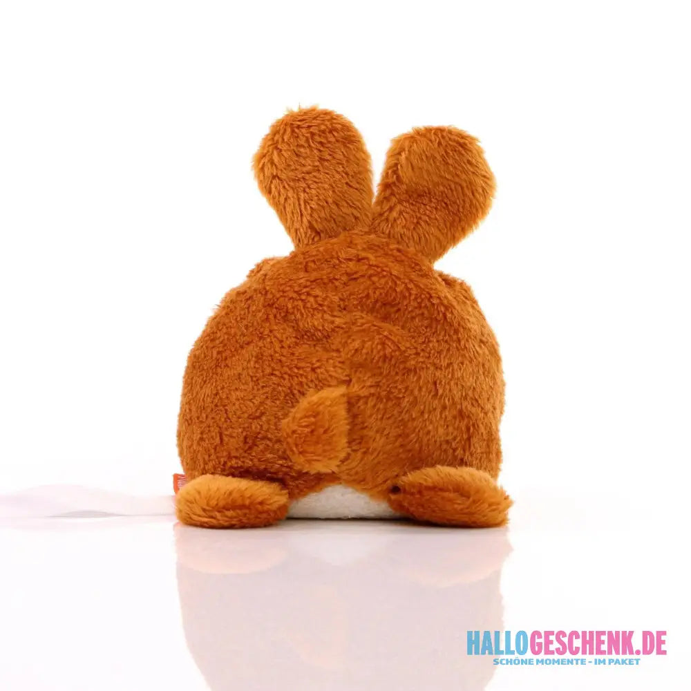 Plüsch Hase mit Mikrofaser-Unterseite zur Reinigung von glatten Oberflächen z.B. Display