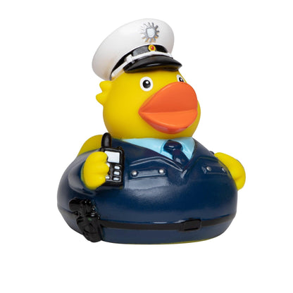 Polizist Quietsche-Ente / Badeente - HalloGeschenk.de #geschenkideen# #personalisiert# #geschenk#