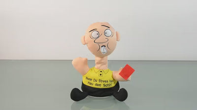Schlag den Schiri • Fußball • Stress Schiri • 20x14,5x23 cm inklusive Batterien (ähnlich wie Labertier)