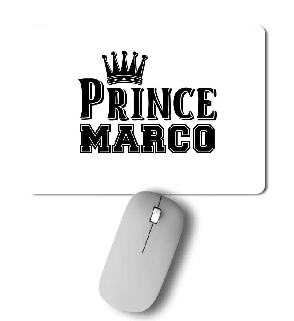 PRINCE + WUNSCHNAME • Mousepad • Exklusivdesign • personalisiert