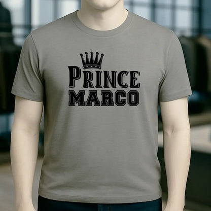 PRINCE + WUNSCHNAME • Unisex Premium T-Shirt XS-5XL aus Bio-Baumwolle für Damen & Herren • Exklusivdesign • personalisiert