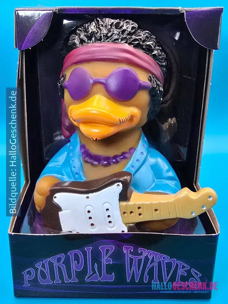 Purple Waves • Rubber Duck • Gummiente • offizielles Produkt von CelebriDucks