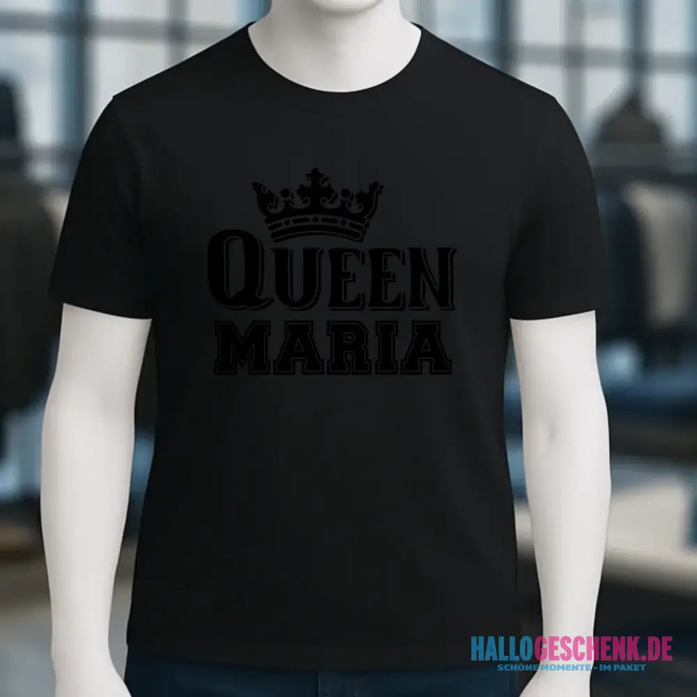 QUEEN + WUNSCHNAME • Unisex Premium T-Shirt XS-5XL aus Bio-Baumwolle für Damen & Herren • Exklusivdesign • personalisiert