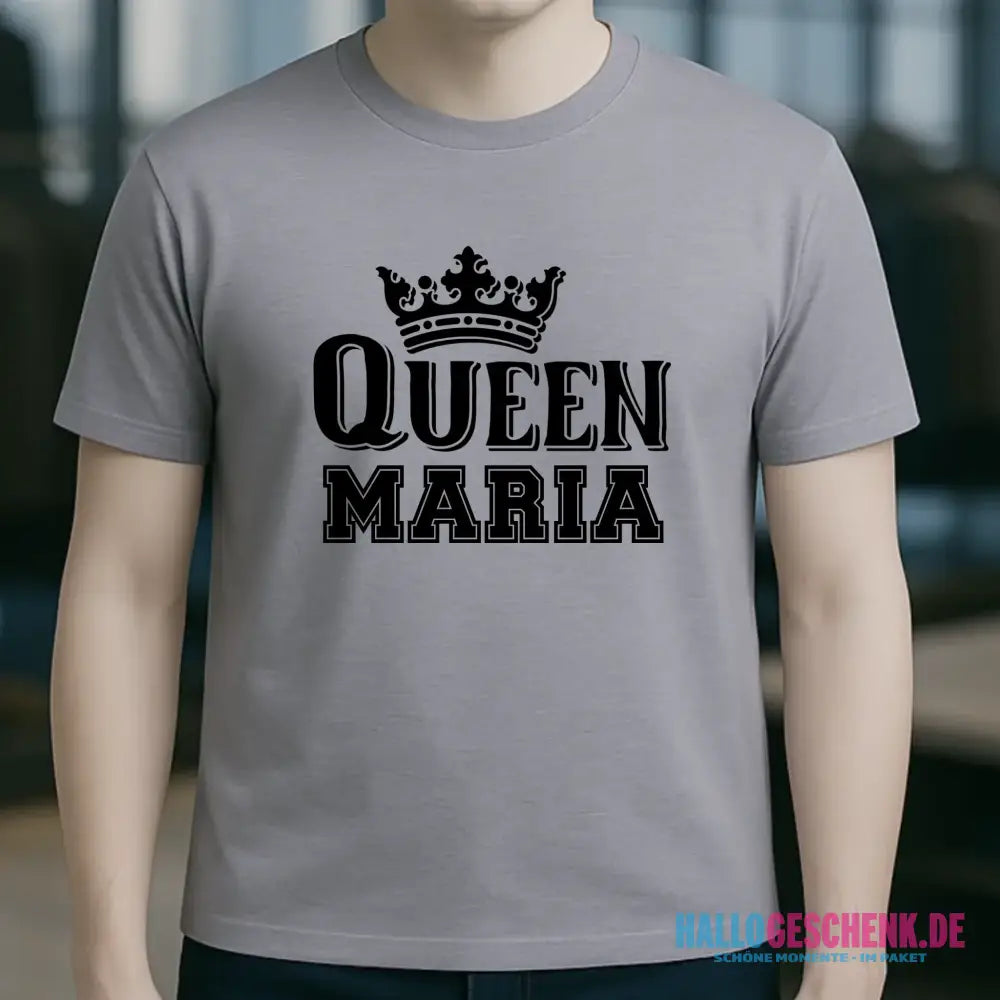 QUEEN + WUNSCHNAME • Unisex Premium T-Shirt XS-5XL aus Bio-Baumwolle für Damen & Herren • Exklusivdesign • personalisiert