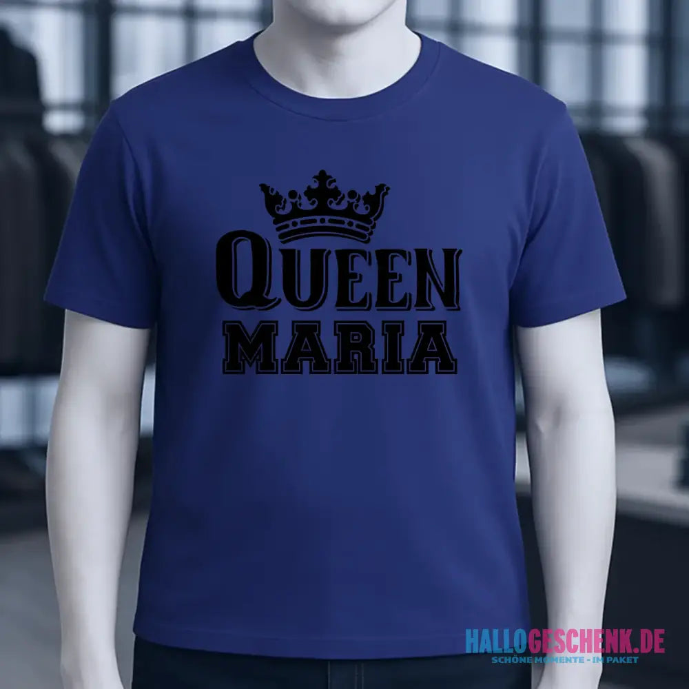 QUEEN + WUNSCHNAME • Unisex Premium T-Shirt XS-5XL aus Bio-Baumwolle für Damen & Herren • Exklusivdesign • personalisiert