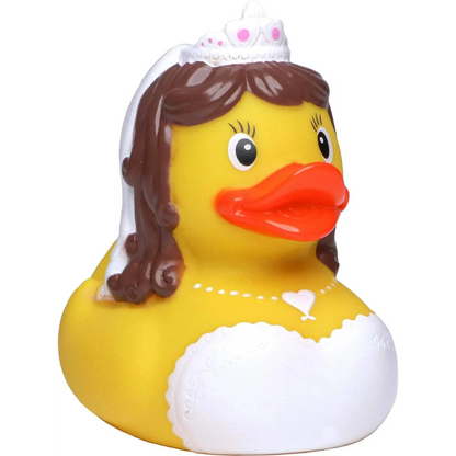 Quietsche-Ente Badeente Braut Hochzeit "Sie"