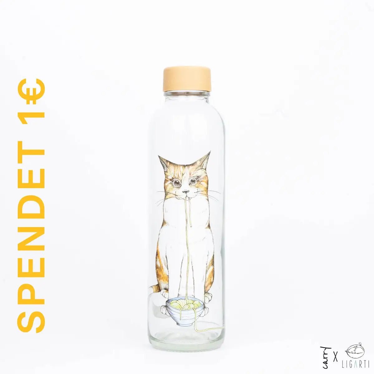 RAMEN CAT 0,7 l Glasflasche