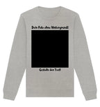 HalloGeschenk.de front-organic-basic-unisex-sweatshirt-c2c1c0-1116x