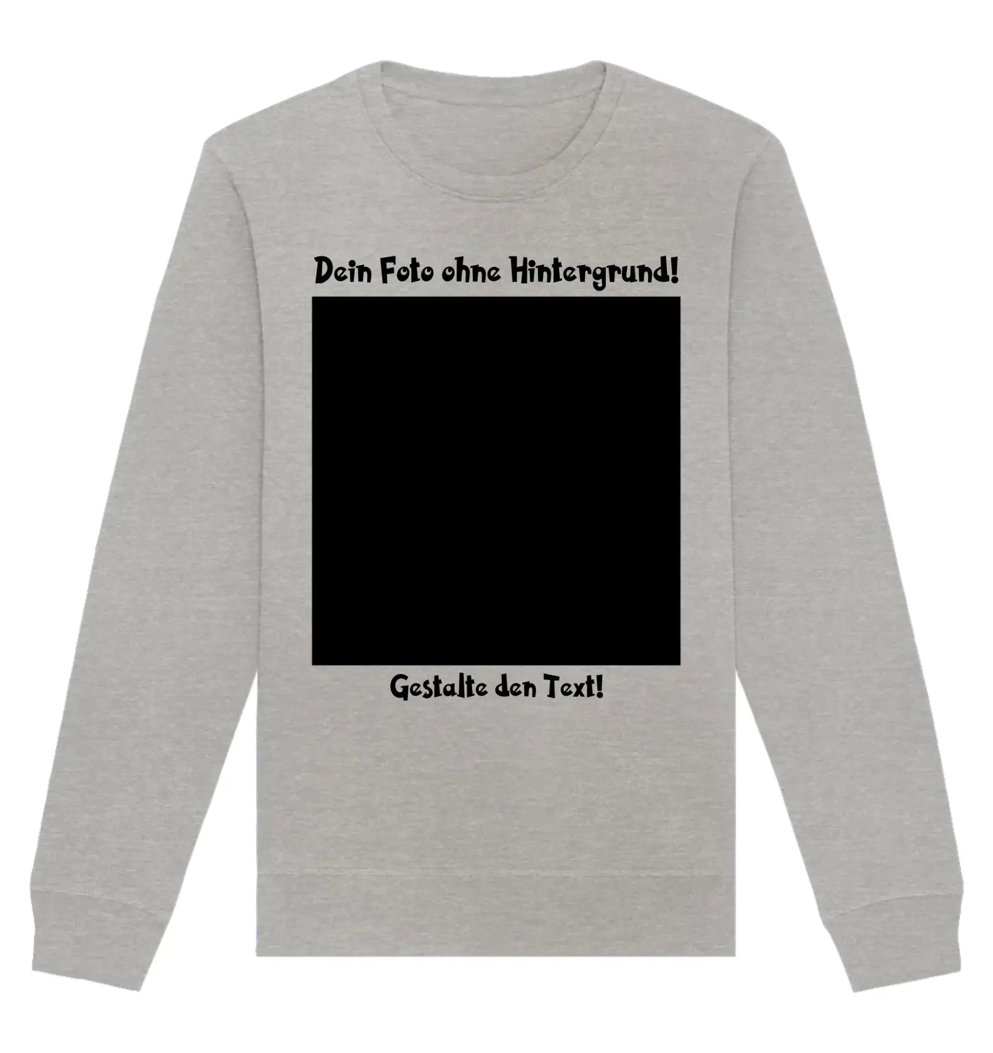 HalloGeschenk.de front-organic-basic-unisex-sweatshirt-c2c1c0-1116x