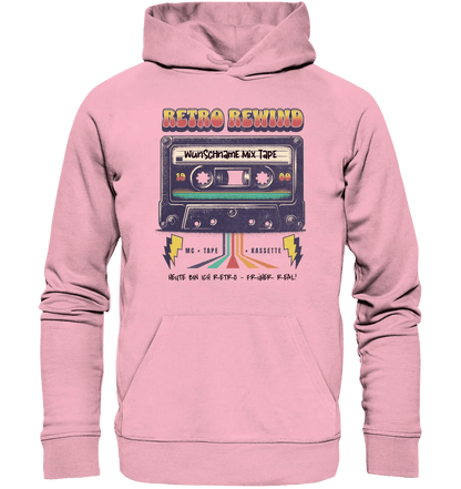 Retro MC 1960 bis 1999 + Wunschtext • Unisex Premium Hoodie XS - 5XL aus Bio - Baumwolle für Damen & Herren von HalloGeschenk.de