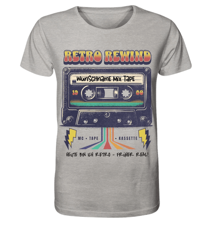 Retro MC 1960 bis 1999 + Wunschtext • Unisex Premium T-Shirt XS - 5XL aus Bio - Baumwolle für Damen & Herren • Exklusivdesign • personalisiert von HalloGeschenk.de