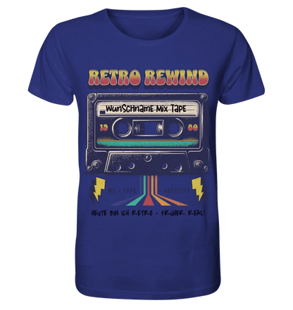 Retro MC 1960 bis 1999 + Wunschtext • Unisex Premium T-Shirt XS - 5XL aus Bio - Baumwolle für Damen & Herren • Exklusivdesign • personalisiert von HalloGeschenk.de