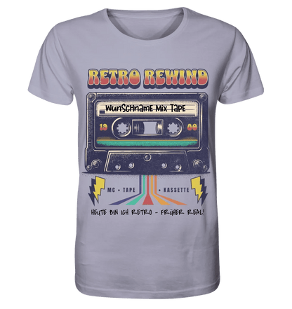 Retro MC 1960 bis 1999 + Wunschtext • Unisex Premium T-Shirt XS - 5XL aus Bio - Baumwolle für Damen & Herren • Exklusivdesign • personalisiert von HalloGeschenk.de