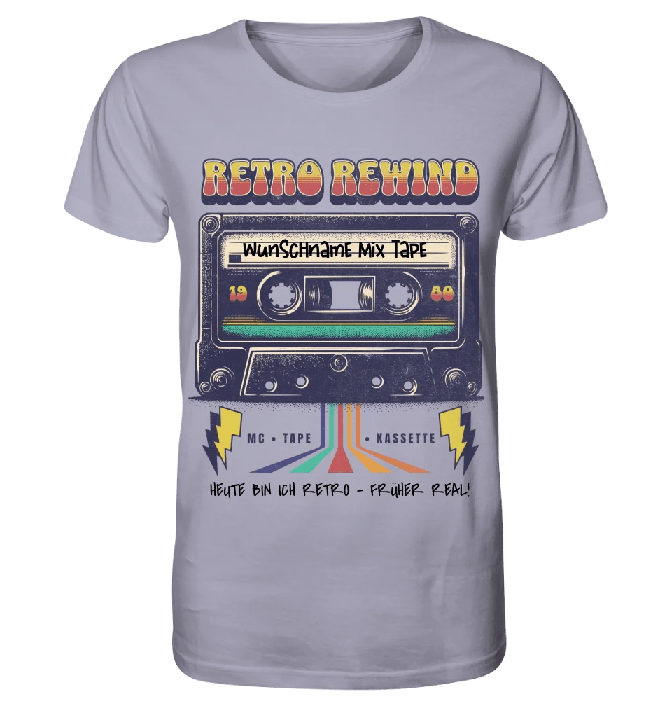 Retro MC 1960 bis 1999 + Wunschtext • Unisex Premium T-Shirt XS - 5XL aus Bio - Baumwolle für Damen & Herren • Exklusivdesign • personalisiert von HalloGeschenk.de