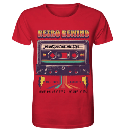 Retro MC 1960 bis 1999 + Wunschtext • Unisex Premium T-Shirt XS - 5XL aus Bio - Baumwolle für Damen & Herren • Exklusivdesign • personalisiert von HalloGeschenk.de