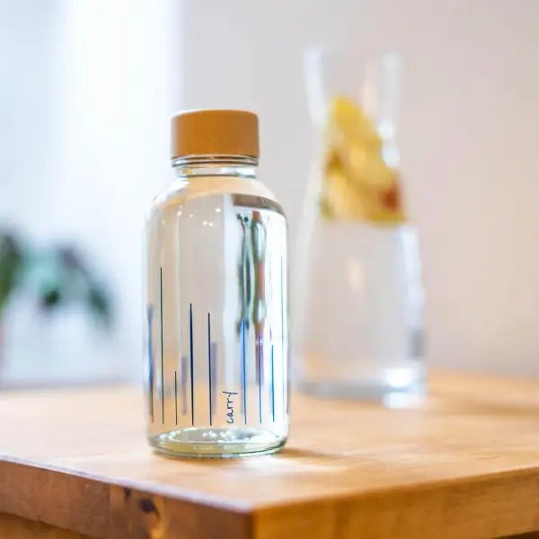 RISE UP 0,4 l Glasflasche