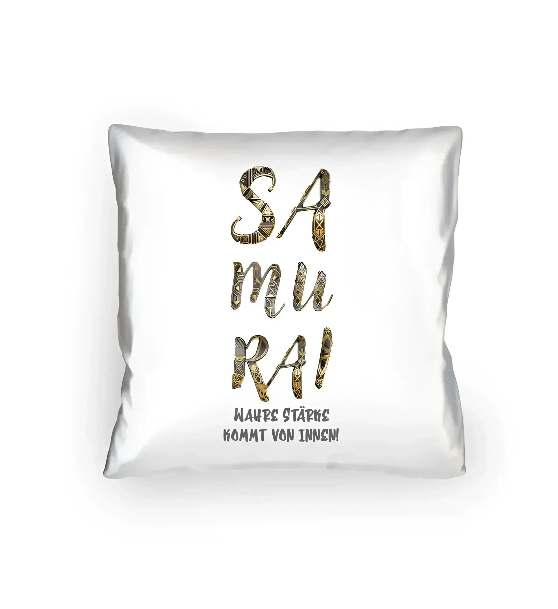 Samurai • Kissen 40x40 cm • Exklusivdesign • personalisiert