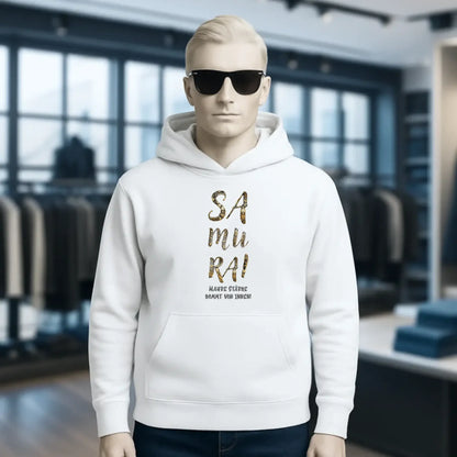 Samurai • Unisex Premium Hoodie XS-5XL aus Bio-Baumwolle für Damen & Herren • Exklusivdesign • personalisiert