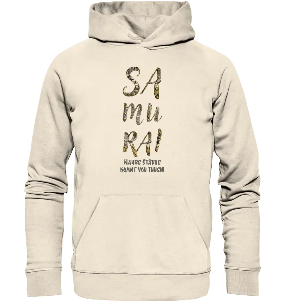 Samurai • Unisex Premium Hoodie XS - 5XL aus Bio - Baumwolle für Damen & Herren • Exklusivdesign • personalisiert - HalloGeschenk.de