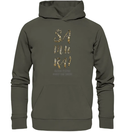 Samurai • Unisex Premium Hoodie XS - 5XL aus Bio - Baumwolle für Damen & Herren • Exklusivdesign • personalisiert - HalloGeschenk.de