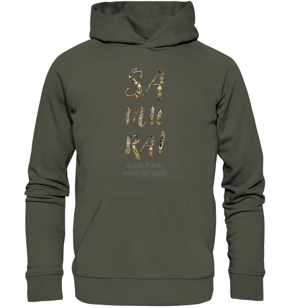 Samurai • Unisex Premium Hoodie XS - 5XL aus Bio - Baumwolle für Damen & Herren • Exklusivdesign • personalisiert - HalloGeschenk.de