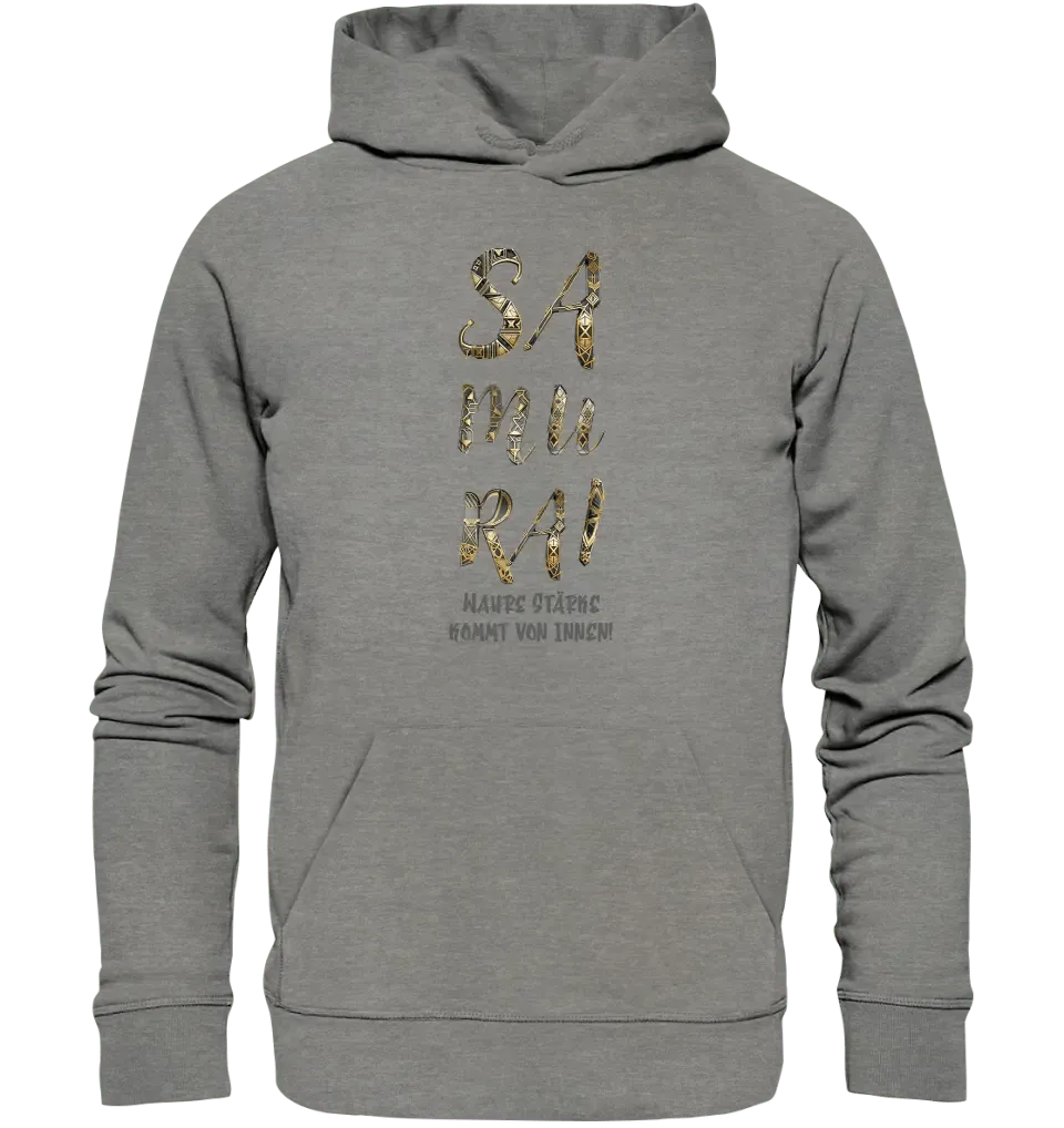 Samurai • Unisex Premium Hoodie XS - 5XL aus Bio - Baumwolle für Damen & Herren • Exklusivdesign • personalisiert - HalloGeschenk.de