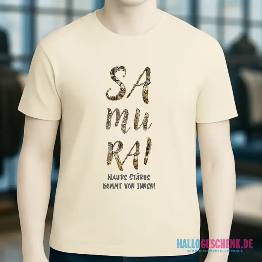 Samurai • Unisex Premium T-Shirt XS-5XL aus Bio-Baumwolle für Damen & Herren • Exklusivdesign • personalisiert