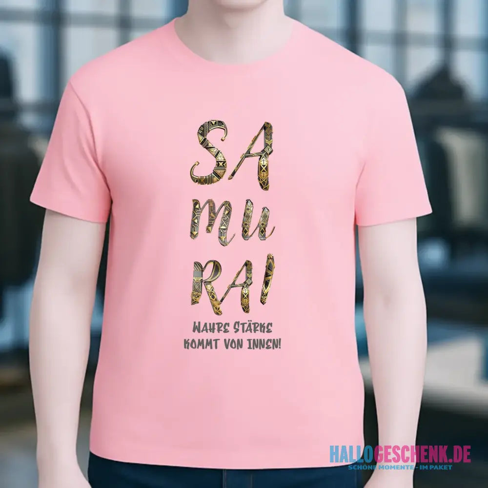 Samurai • Unisex Premium T-Shirt XS-5XL aus Bio-Baumwolle für Damen & Herren • Exklusivdesign • personalisiert