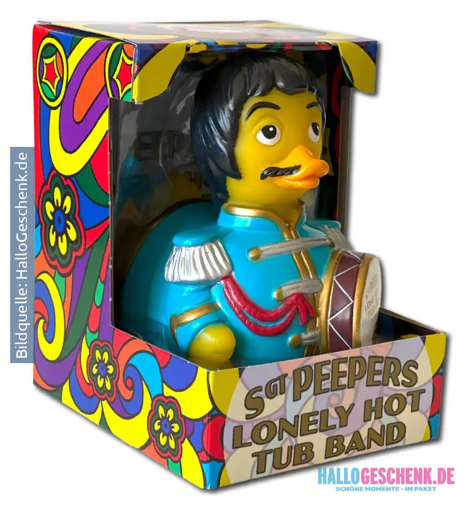 Sargent Peepers Lonely • Gummiente • offizielles Produkt von CelebriDucks