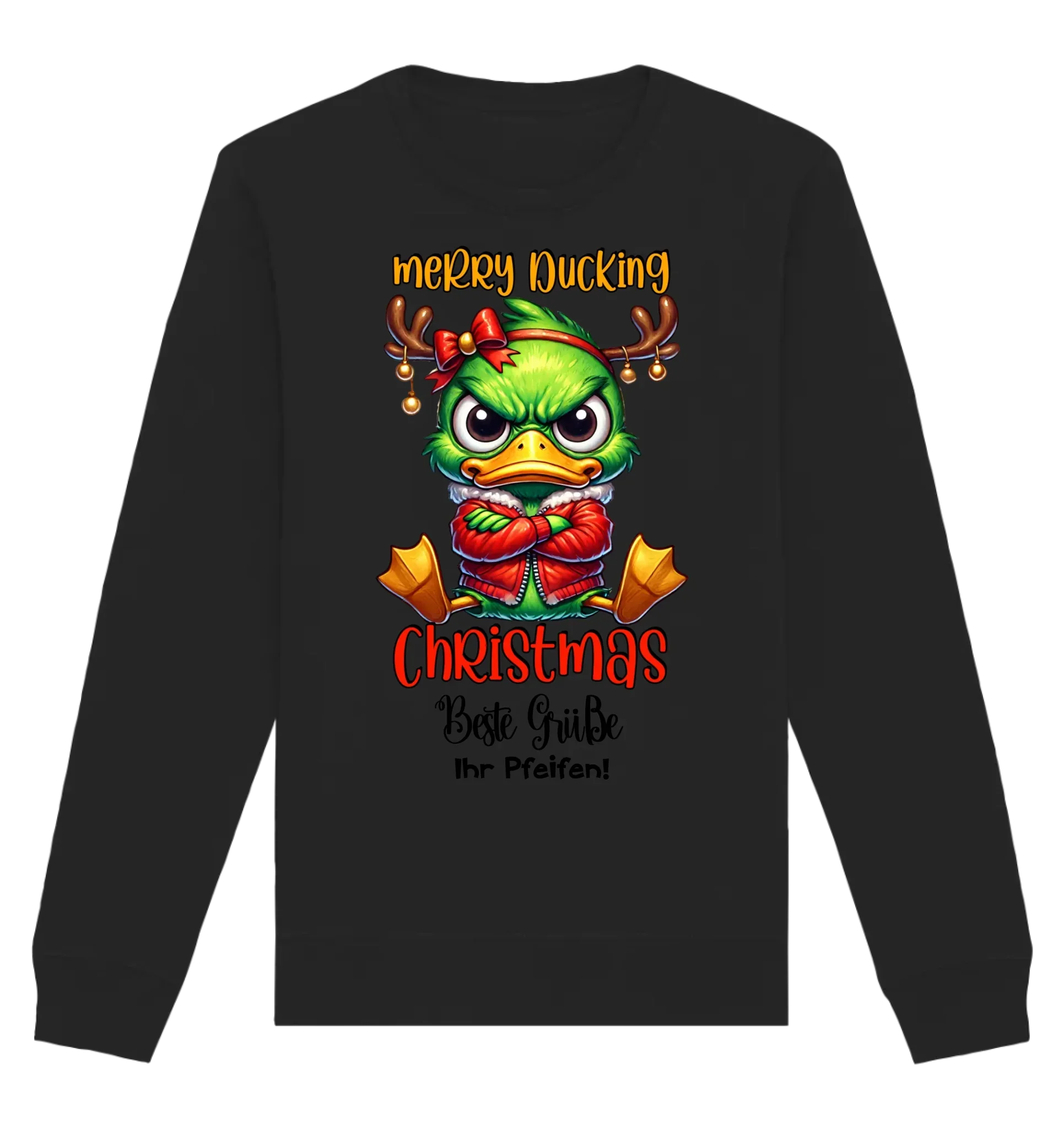 HalloGeschenk.de front-organic-basic-unisex-sweatshirt-272727-1116x