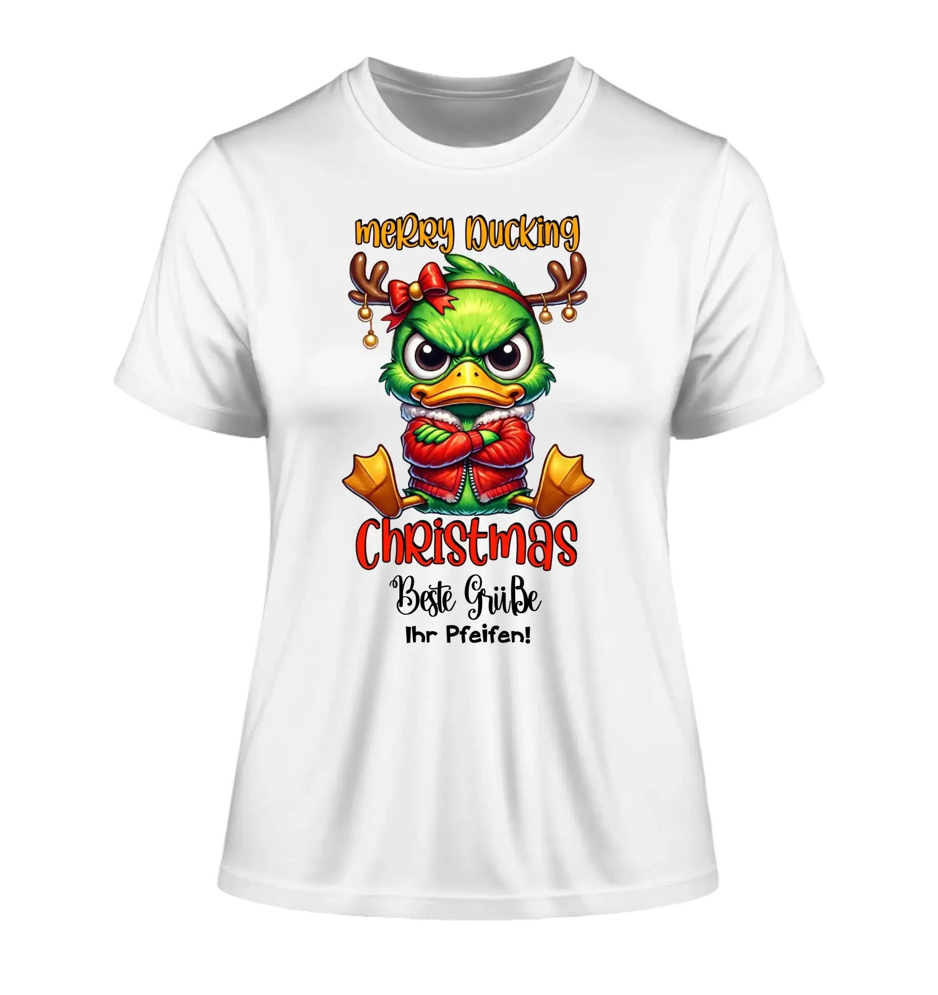 Sarkastisch: Grinchmas Ducks X-mas mit Wunschtext • 12 Motive verfügbar (personalisierbare Motive) • Weihnachtsente