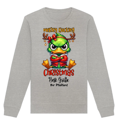 HalloGeschenk.de front-organic-basic-unisex-sweatshirt-c2c1c0-1116x