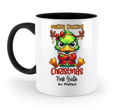 Sarkastisch: Grinchmas Ducks X-mas mit Wunschtext • 12 Motive verfügbar (personalisierbare Motive) • Weihnachtsente