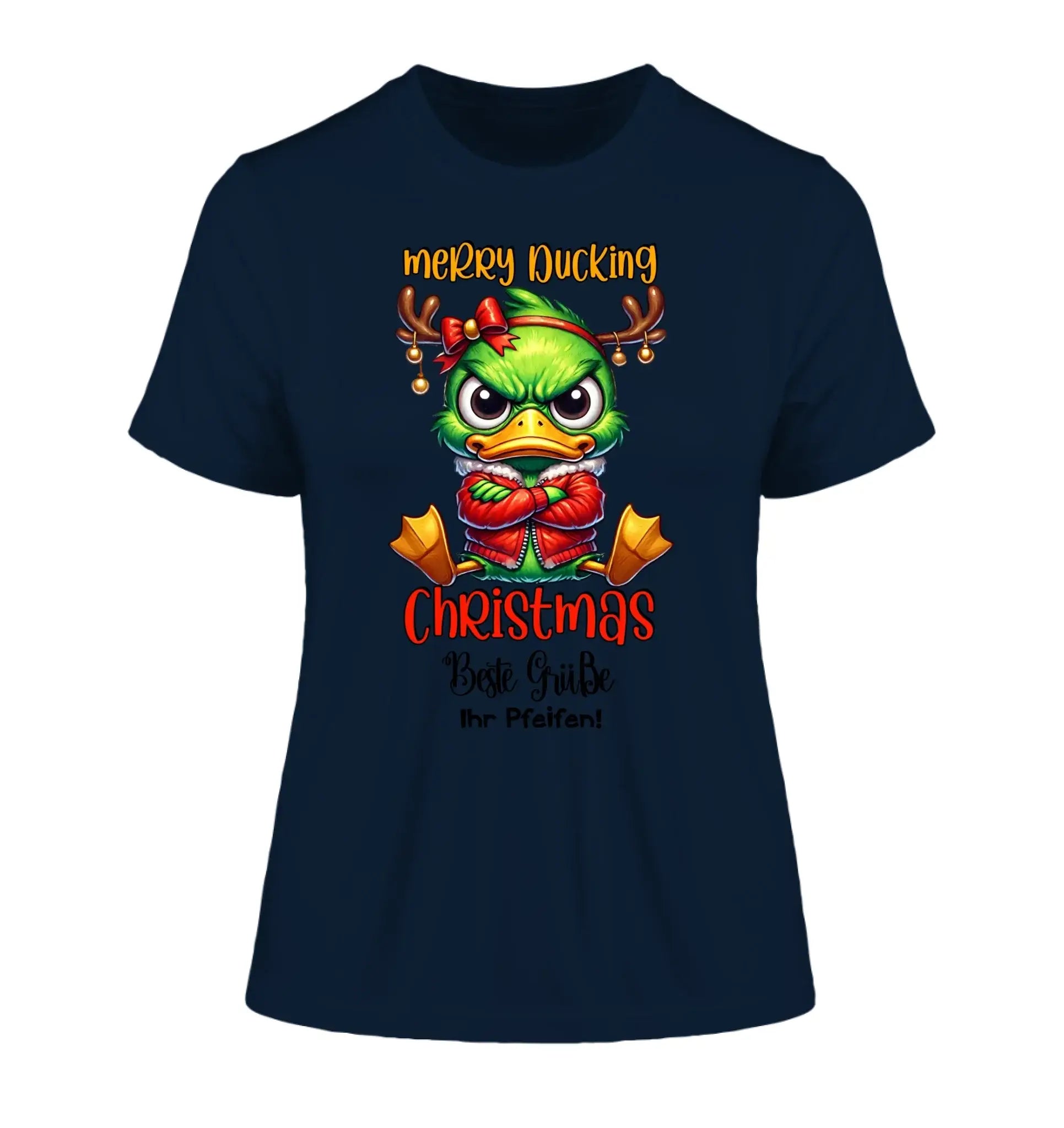 Sarkastisch: Grinchmas Ducks X-mas mit Wunschtext • 12 Motive verfügbar (personalisierbare Motive) • Weihnachtsente