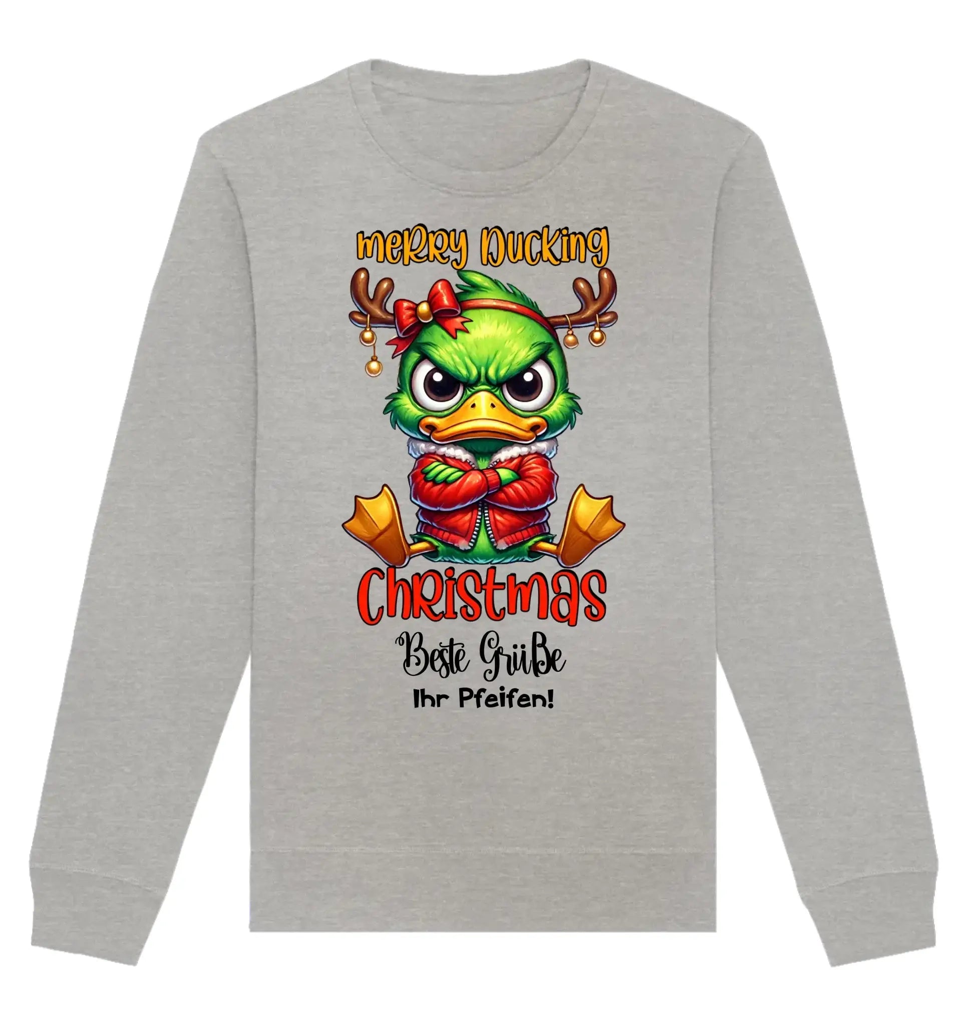 HalloGeschenk.de front-organic-basic-unisex-sweatshirt-c2c1c0-1116x