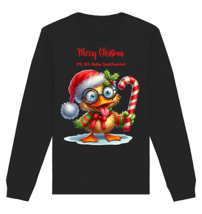 HalloGeschenk.de front-organic-basic-unisex-sweatshirt-272727-1116x