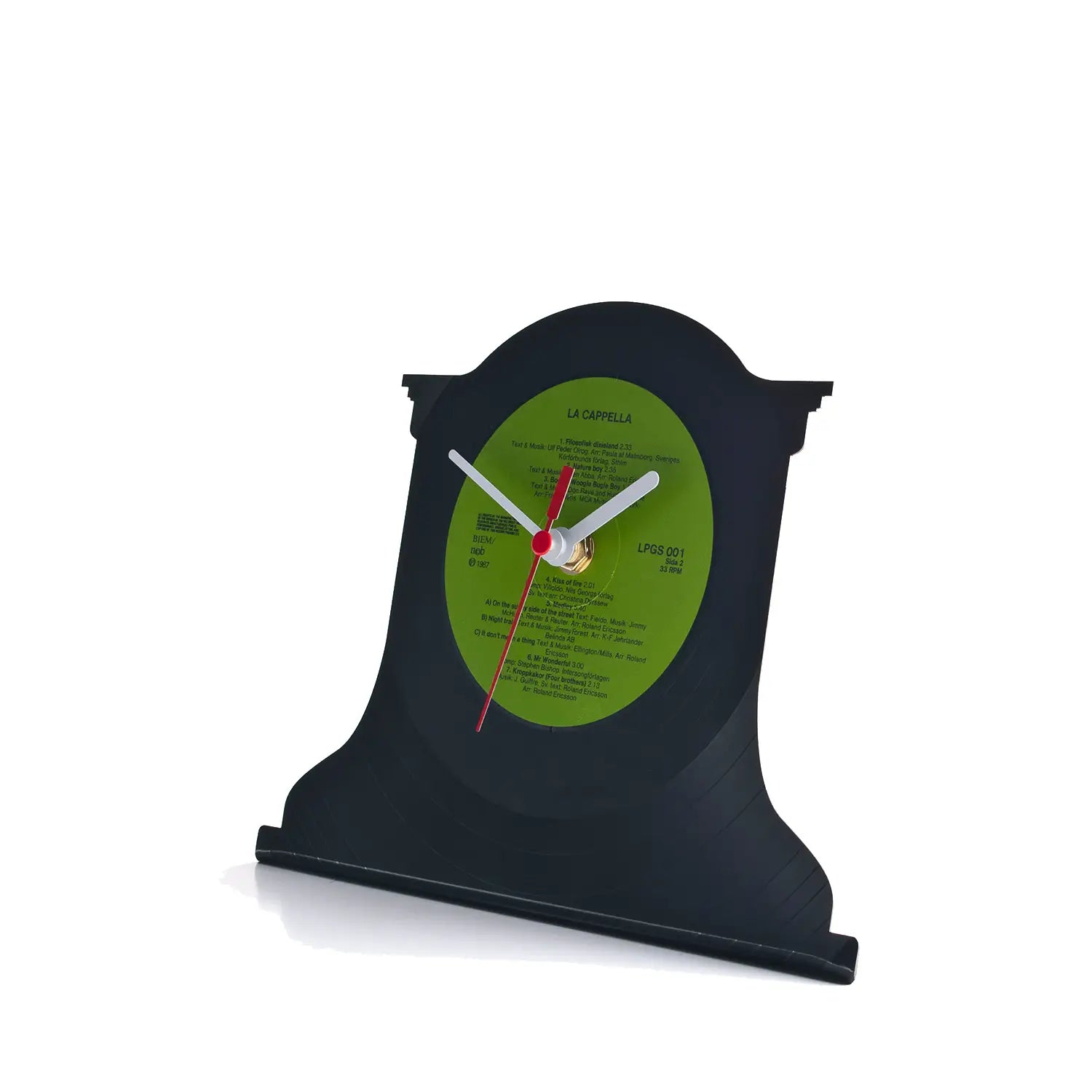 Schallplattentischuhr Retro #2 - Standuhr