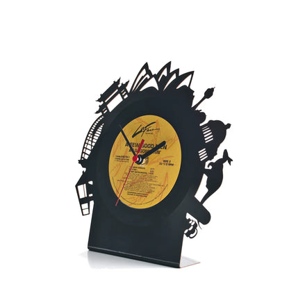 Schallplattentischuhr Sydney - Standuhr