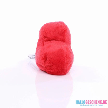 Herz mit Microfaser-Unterseite zur Reinigung von glatten Oberflächen z.B. Display