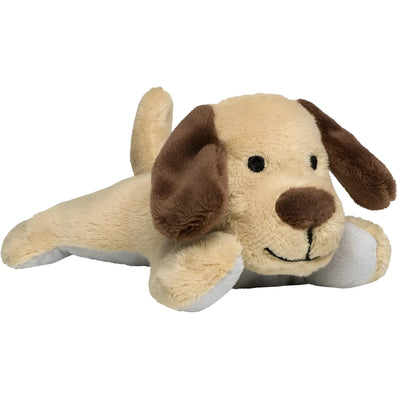 plush tan und braun puppy toy mit floppy ears und stitched smile from schmoozies displayreiniger hund