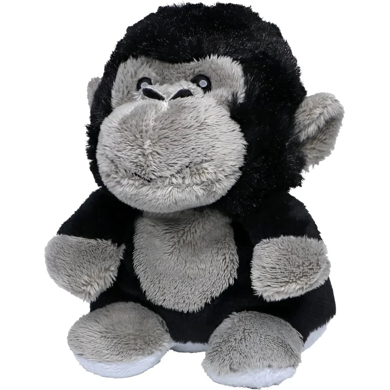 plush schwarz und grau gorilla schmoozies xxl displayreiniger mit soft textured fur für cleaning screens