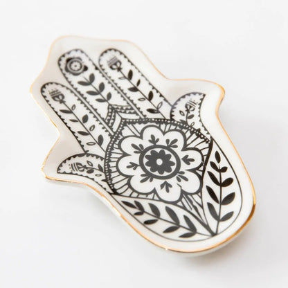 Schmuckschale für Yoga Schmuck - Weiß