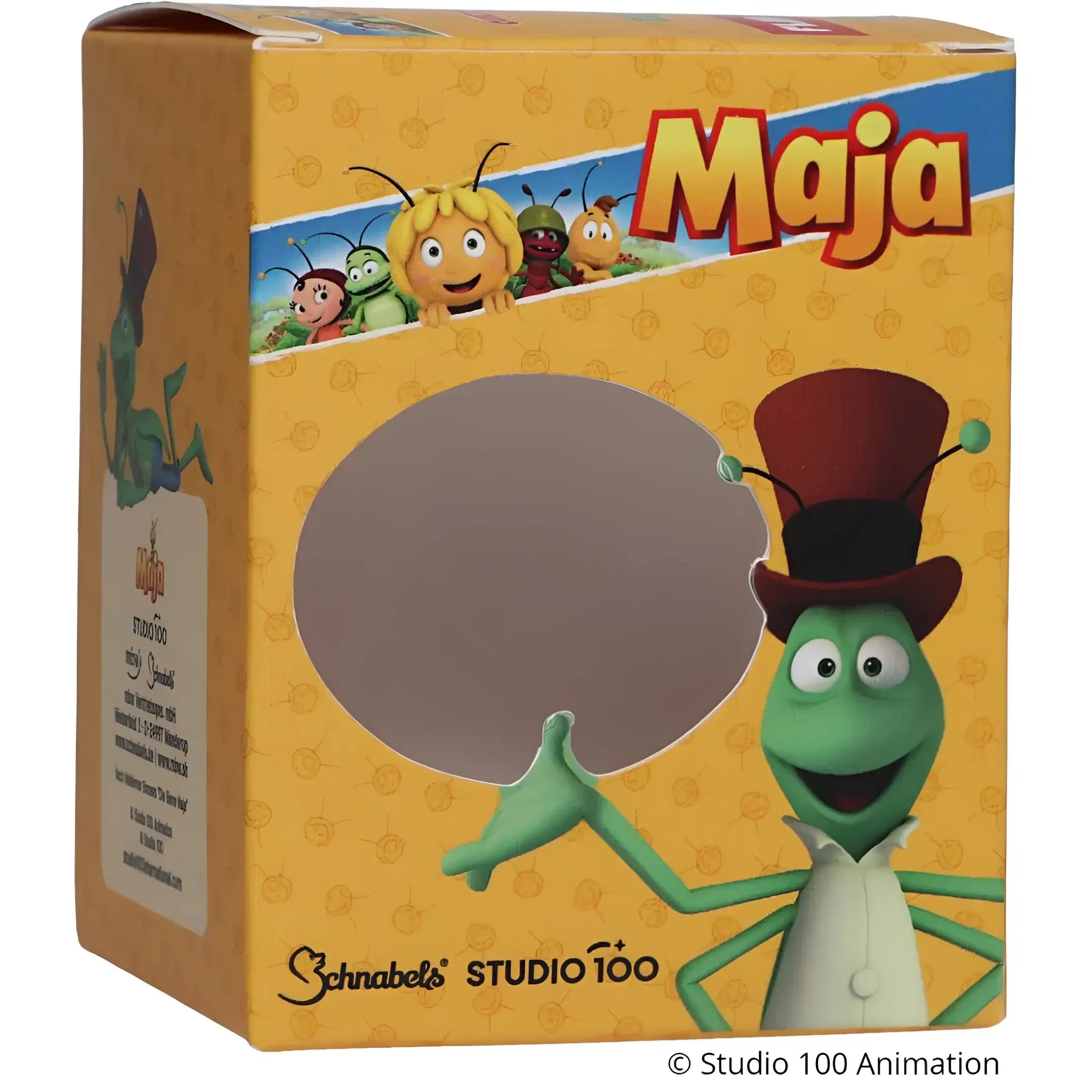 Schnabels® Badeente „Grashüpfer Flip“ von Biene Maja mit Geschenkverpackung - Badeenten