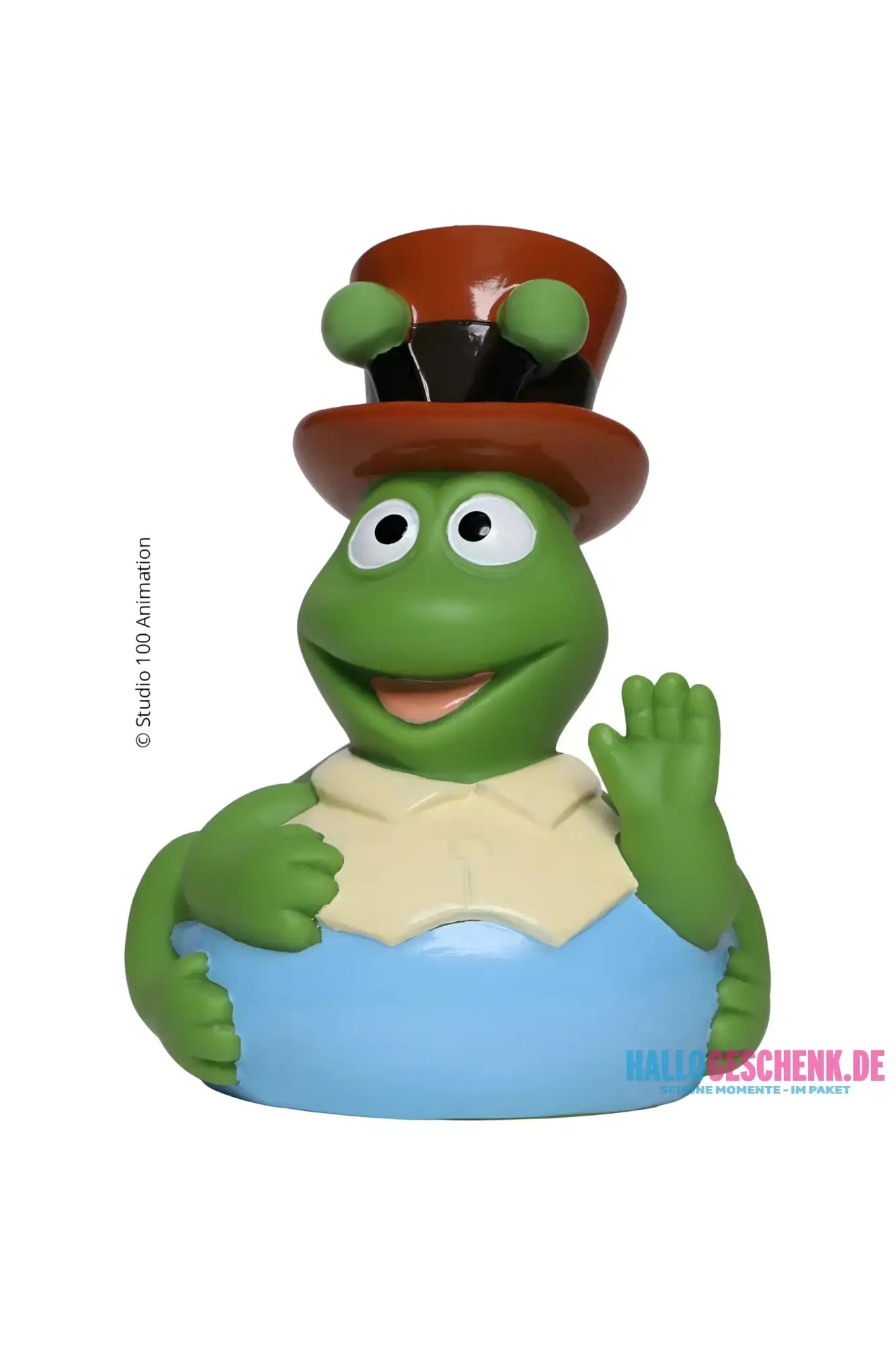 Schnabels® Badeente „Grashüpfer Flip“ von Biene Maja mit Geschenkverpackung - Badeenten