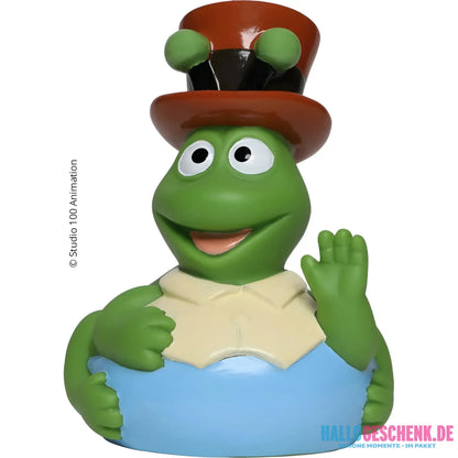 Schnabels® Badeente „Grashüpfer Flip“ von Biene Maja mit Geschenkverpackung - Badeenten